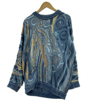 ニット COOGI BLUE S ブルー