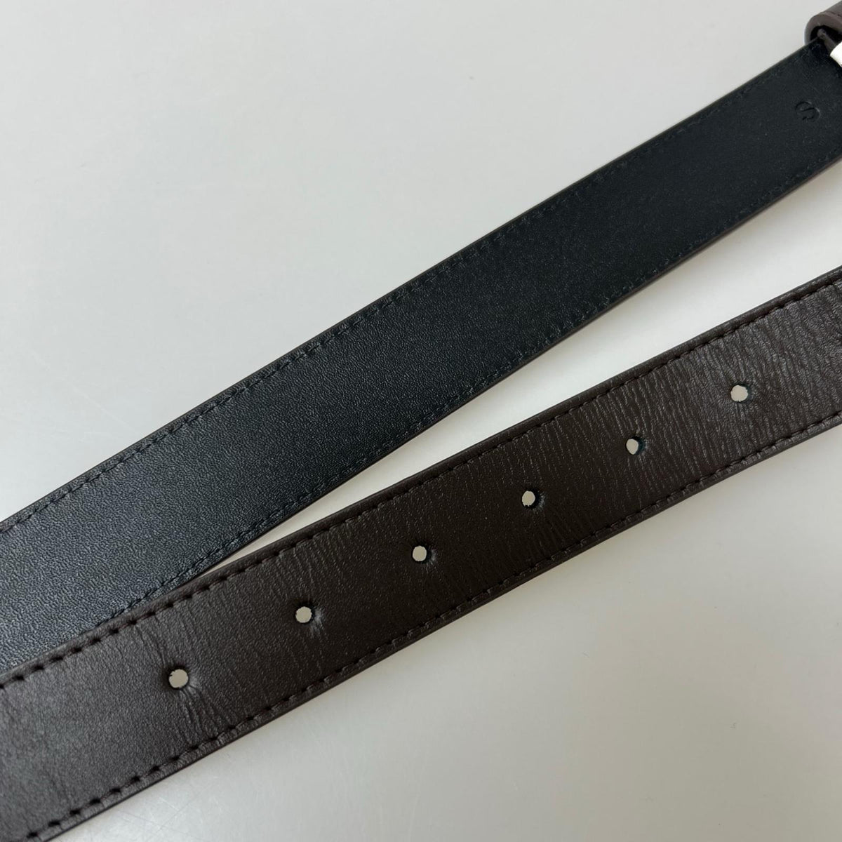 その他アクセサリー SA0912 ﾌﾗﾝｽ製 ﾚｻﾞｰﾍﾞﾙﾄ 茶 ブラウン