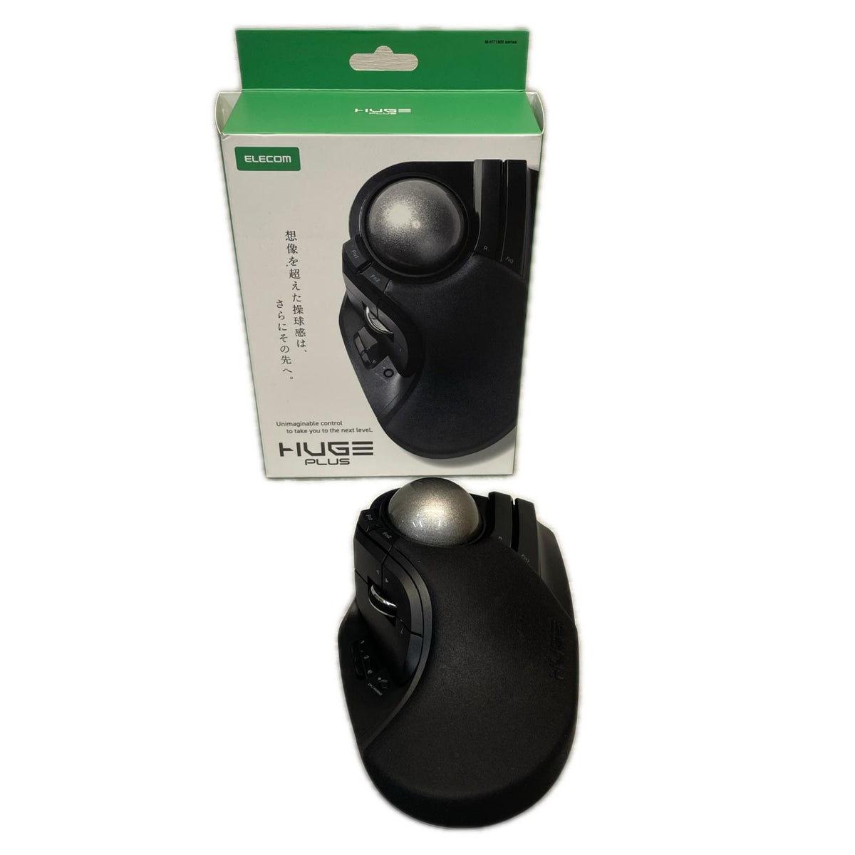 ELECOM HUGE PLUS ﾜｲﾔﾚｽﾄﾗｯｸﾎﾞｰﾙ M-HT1MRBK-G ELECOM PC周辺機器