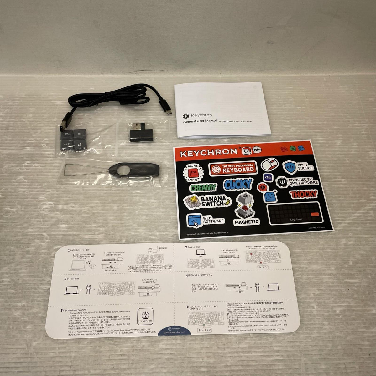 K15 Wireless Mechanical Keyboard K15M-A1Z-JIS KEYCHRON PC周辺機器