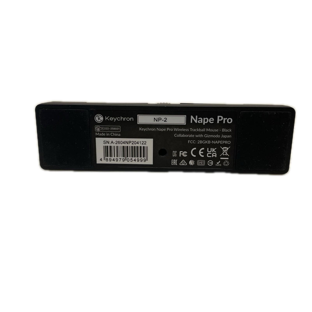 Nape Pro Wireless Trackball Mouse NP-2 Keychron PC周辺機器