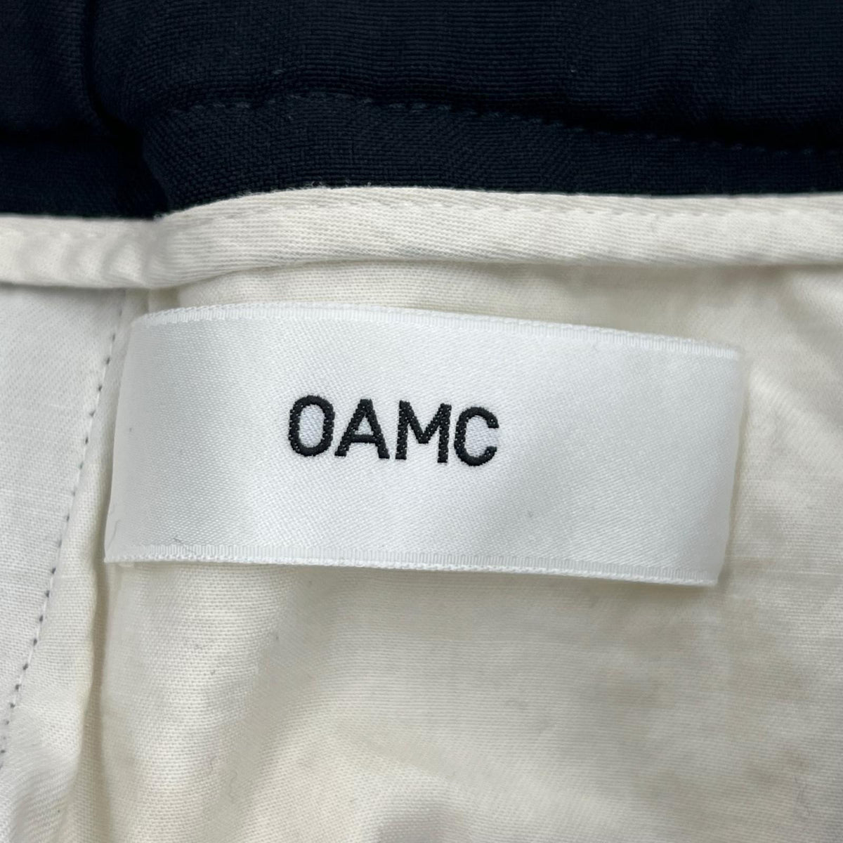パンツ OAMC REGS PANTS ATLANTIC DEEP ﾍﾞﾙﾃｯﾄﾞﾊﾟﾝﾂ XS 黒 ブラック
