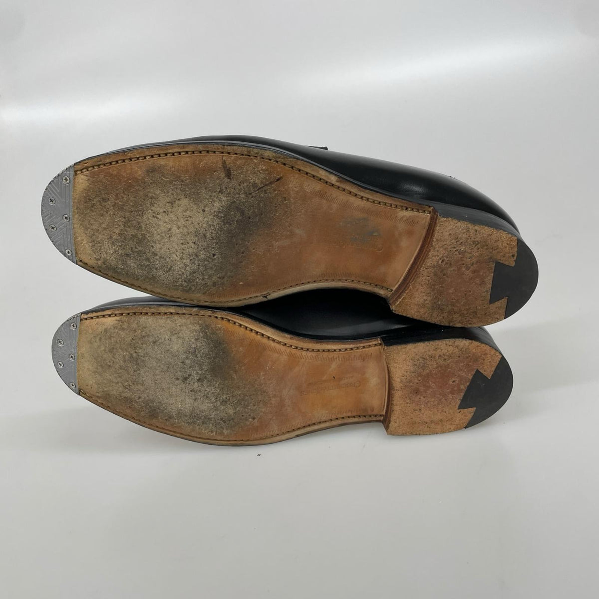 シューズ CROCKETT＆JONES BOSTON2 ｺｲﾝﾛｰﾌｧｰ ブラック