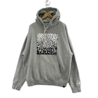 パーカー ﾛｺﾞﾌﾟﾘﾝﾄﾊﾟｰｶｰ GRY XL グレー