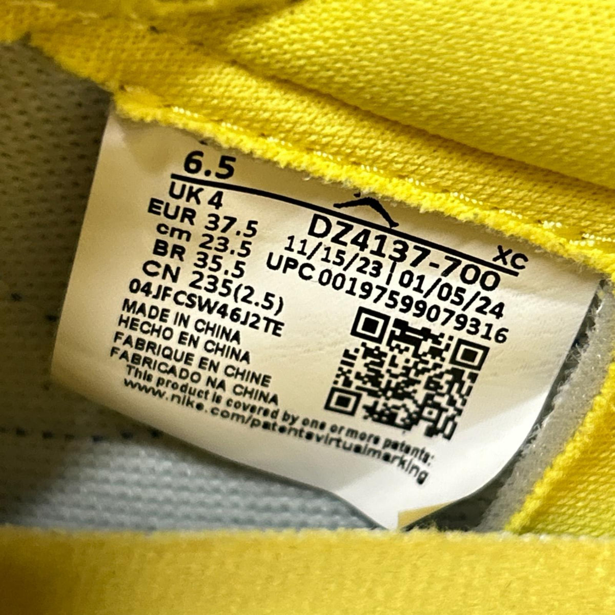 スニーカー ×TRAVIS SCOTT WMNS AIR JORDAN 1 RETRO 23.5cm (US5 1/2 UK5 EU37)