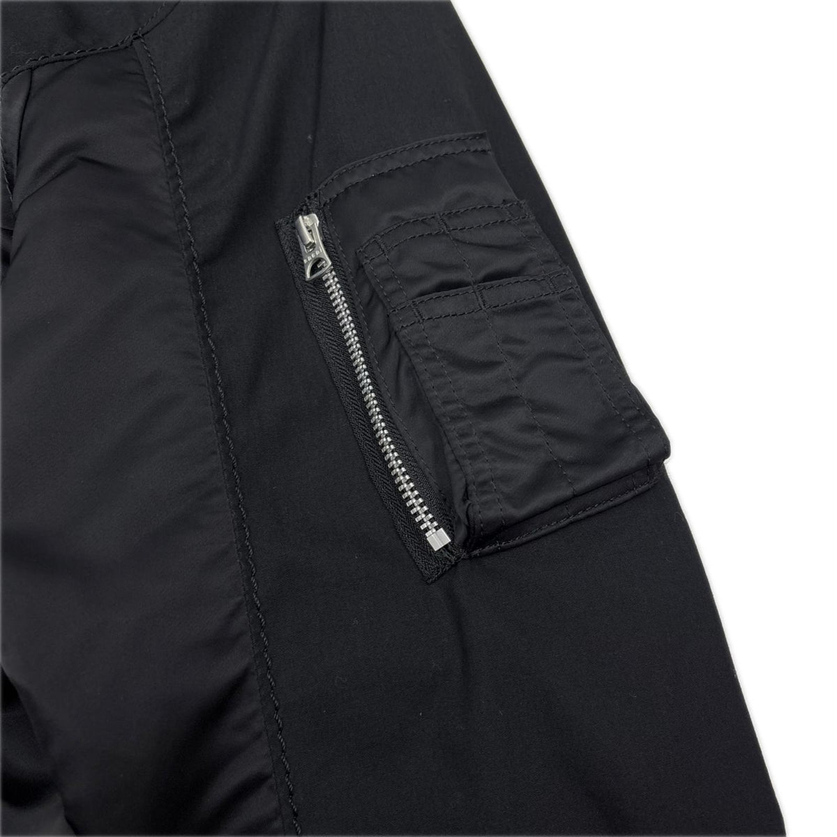 ジャケット 21AW MILITARY COAT ﾄﾞｯｷﾝｸﾞ 黒 (3) 3 ブラック