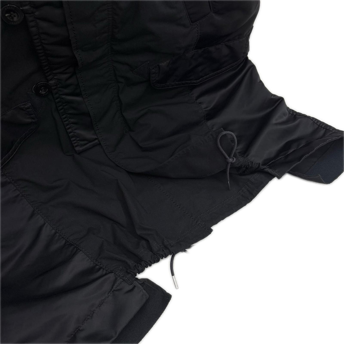ジャケット 21AW MILITARY COAT ﾄﾞｯｷﾝｸﾞ 黒 (3) 3 ブラック