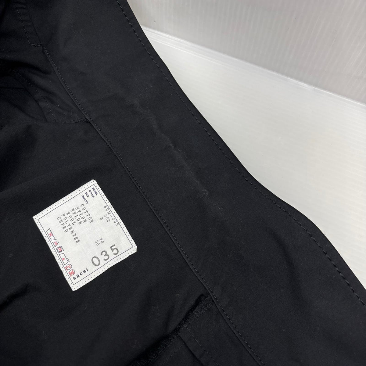 ジャケット 21AW MILITARY COAT ﾄﾞｯｷﾝｸﾞ 黒 (3) 3 ブラック