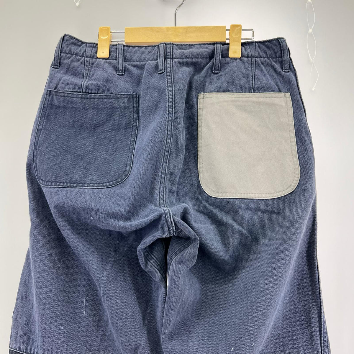 パンツ HOMESTEAD ﾘﾒｲｸﾜｰｸﾊﾟﾝﾂ ﾈｲﾋﾞｰ S ネイビー