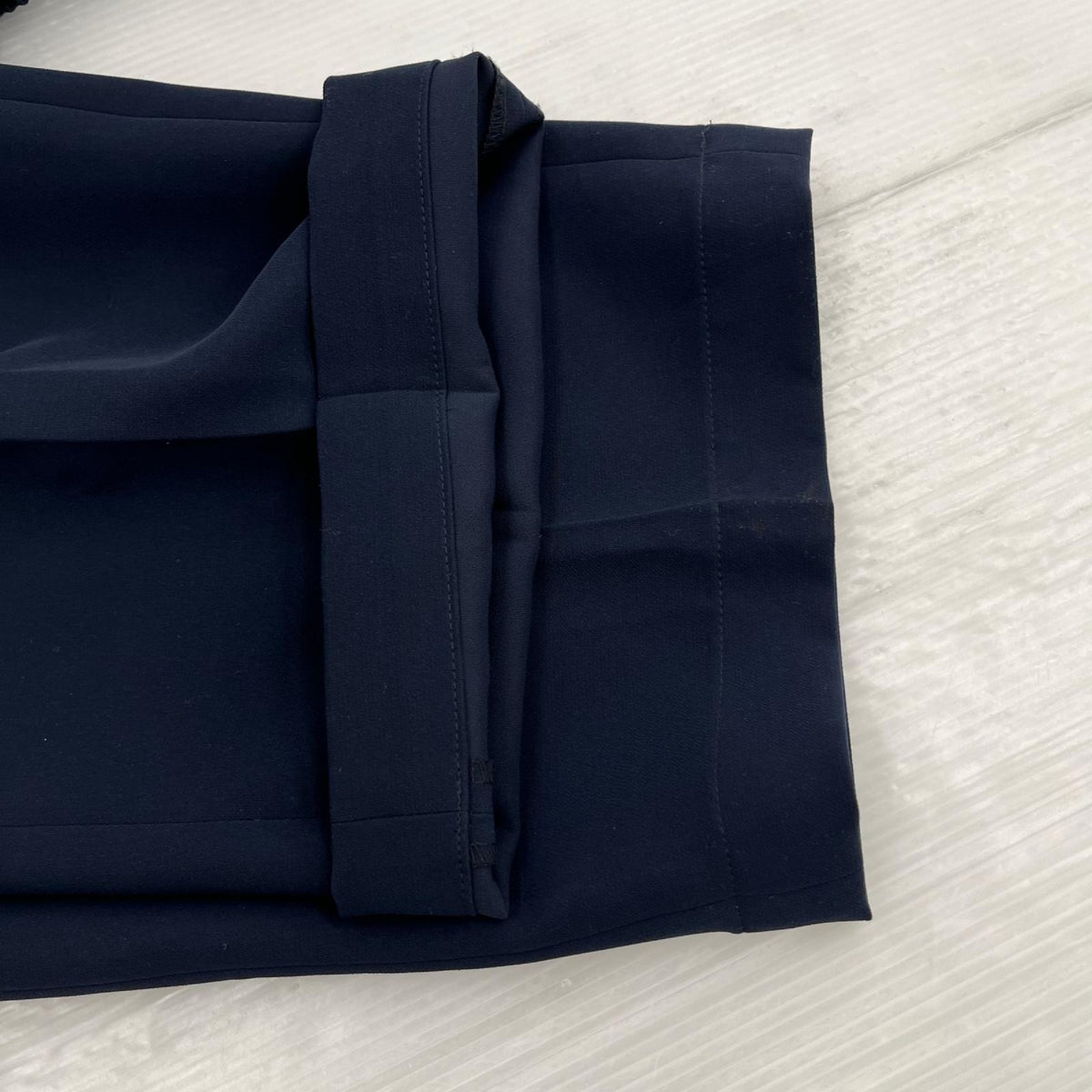 パンツ WIDE TAPERED EASY SLACKS ﾈｲﾋﾞｰ 38