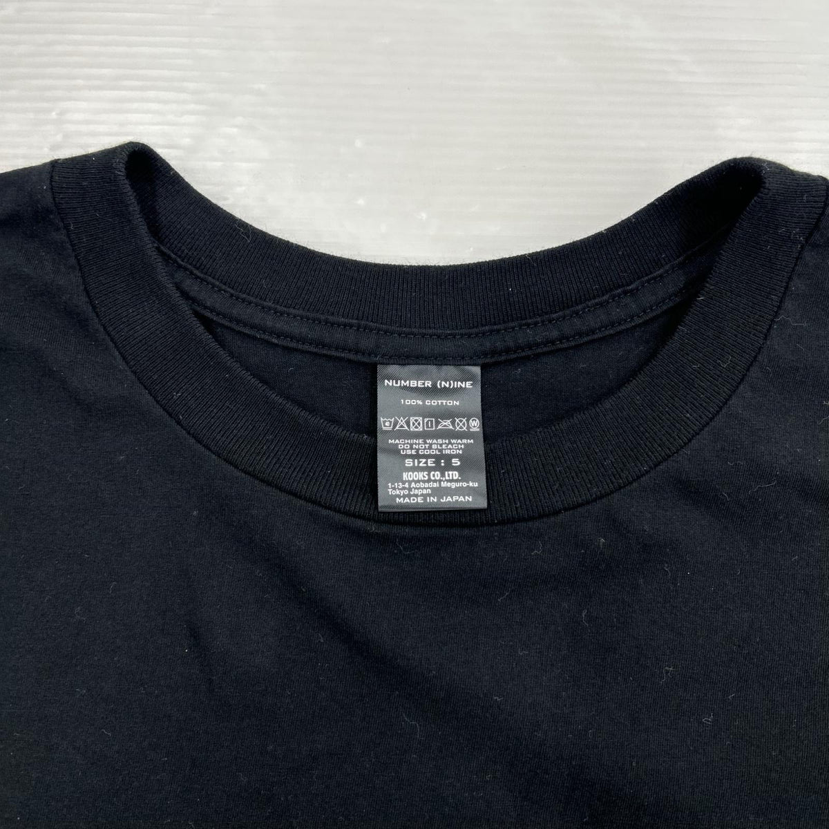 半袖Ｔシャツ 黒 5 ブラック