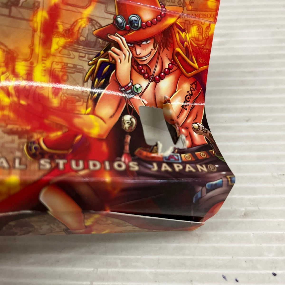 ログポース＆ブレスレット USJ限定 エース ワンピース ユー・エス・ジェイ フィギュア/グッズ