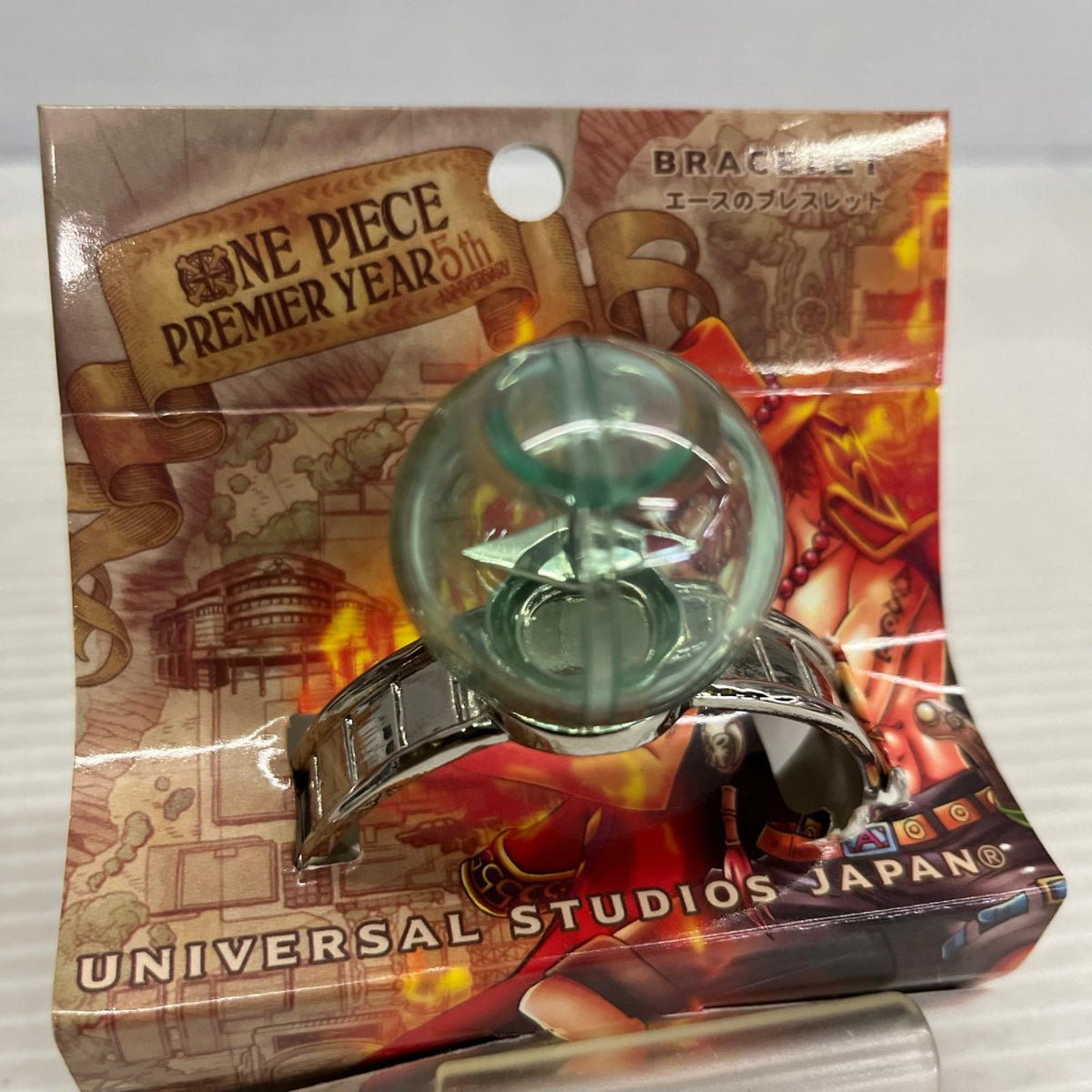 ログポース＆ブレスレット USJ限定 エース ワンピース ユー・エス・ジェイ フィギュア/グッズ