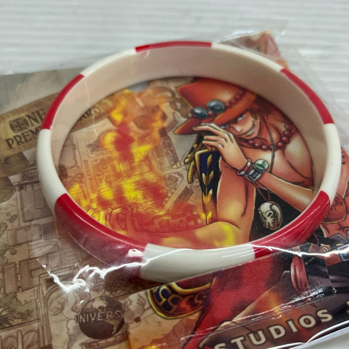 ログポース＆ブレスレット USJ限定 エース ワンピース ユー・エス・ジェイ フィギュア/グッズ