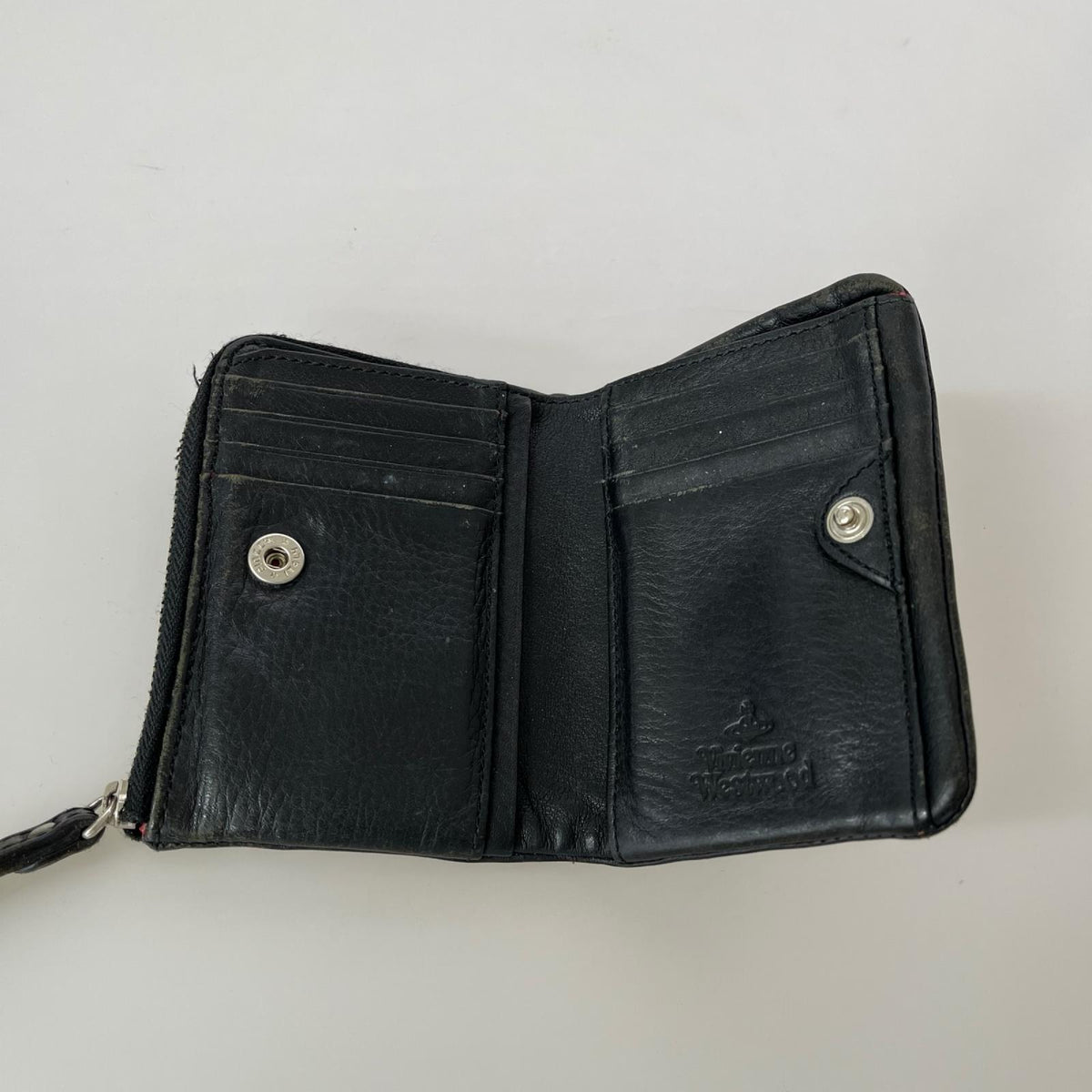 コンパクトウォレット ライダースウォレット BLK ブラック