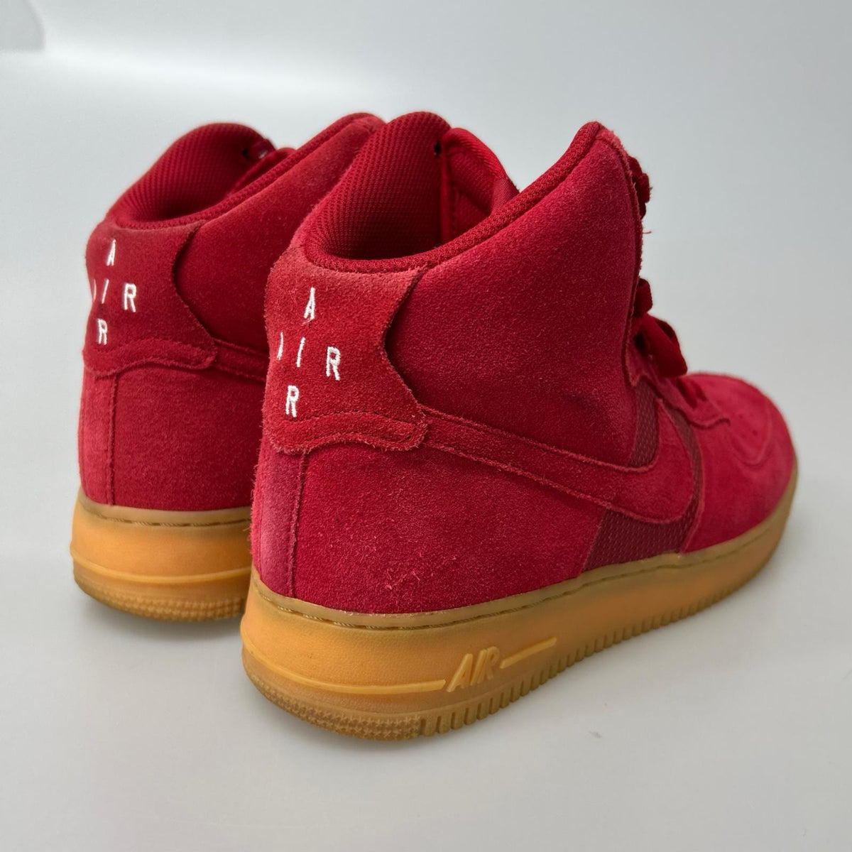 スニーカー Air Force 1 High Red Gum 28.5cm 28.5cm (US10 1/2 UK10 EU47) レッド