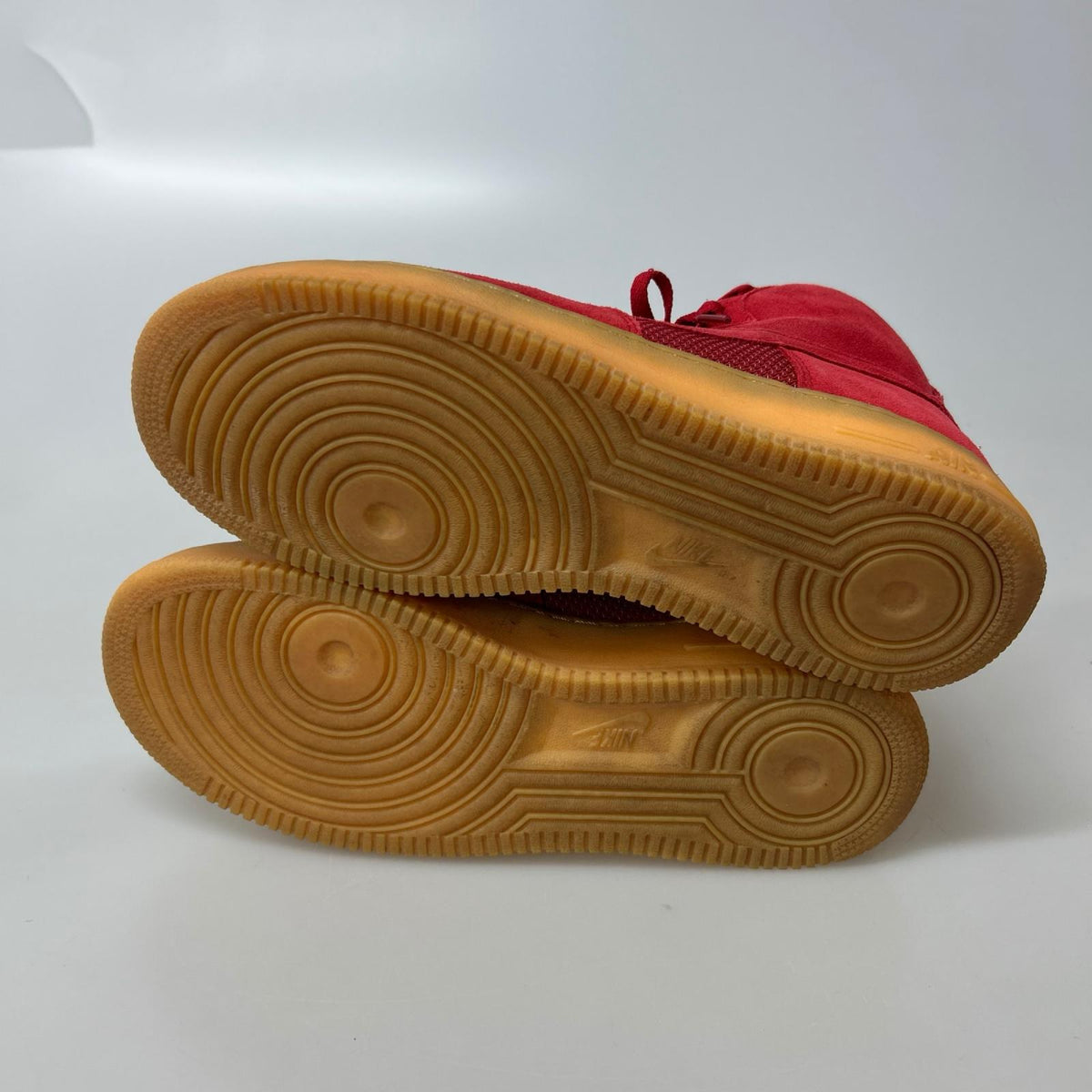 スニーカー Air Force 1 High Red Gum 28.5cm 28.5cm (US10 1/2 UK10 EU47) レッド