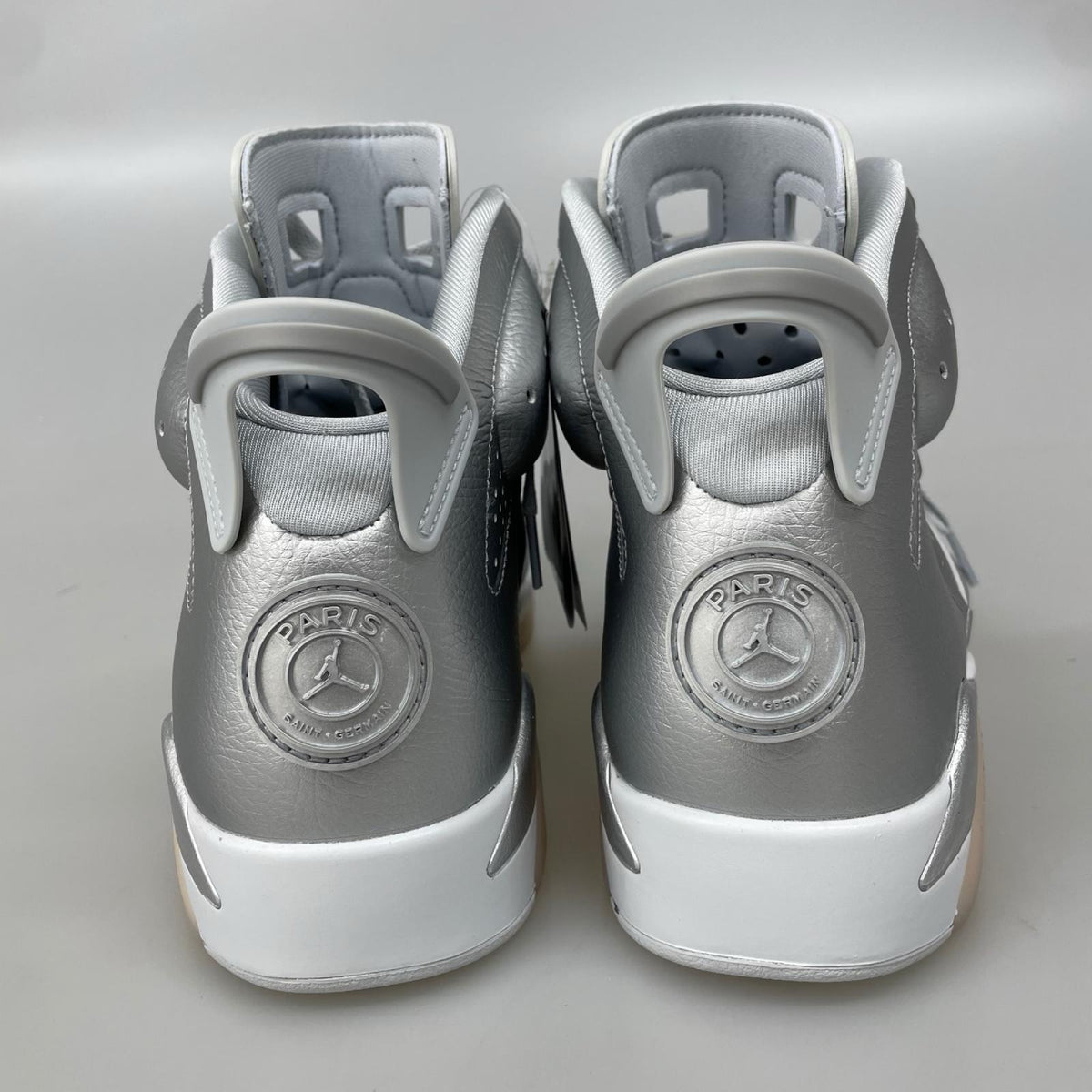 スニーカー NIKE×PSG AIR JORDAN 6 RETRO IQ5135-001 (30.5) 30cm (US12 UK11 1/2 EU50) シルバー