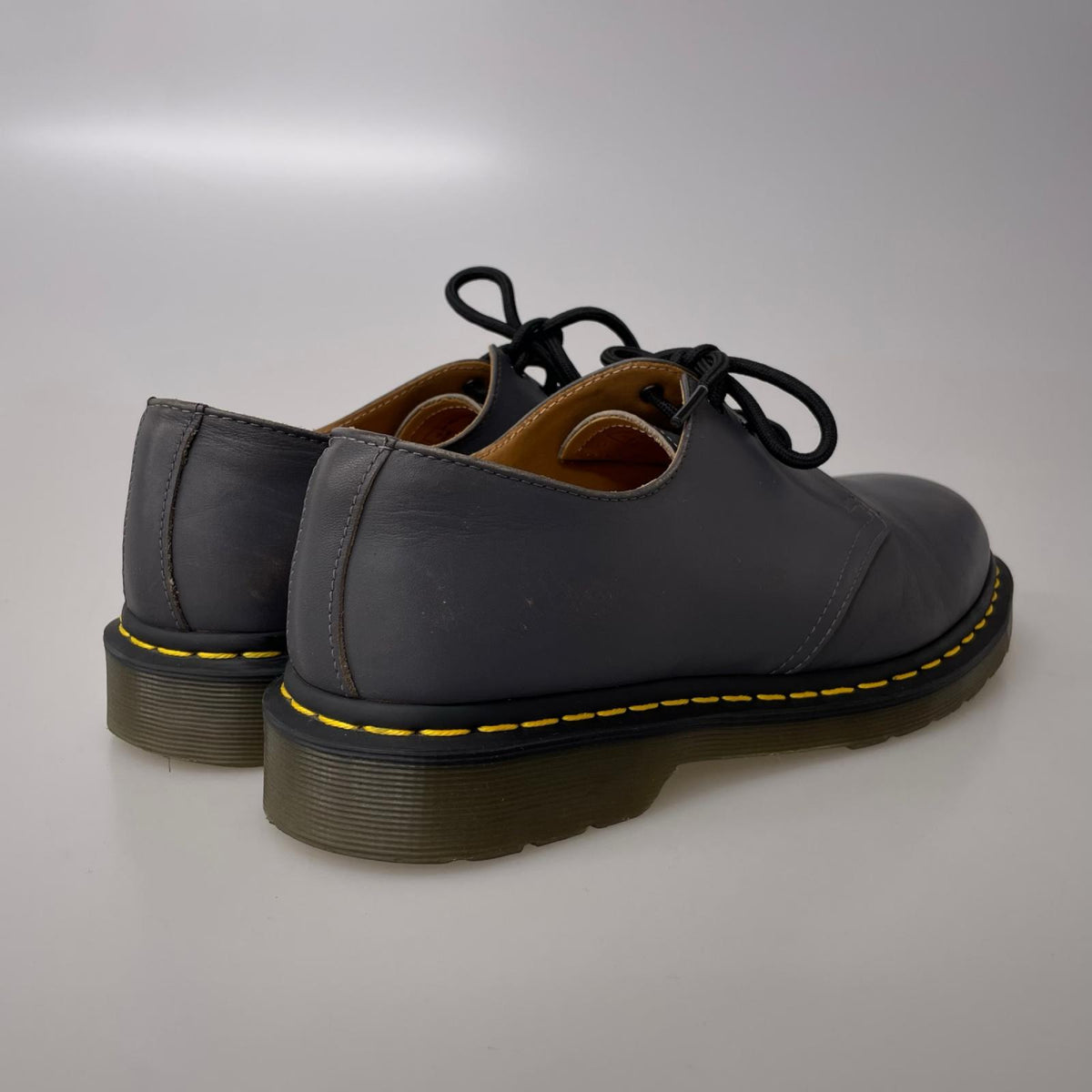 シューズ 3ﾎｰﾙｼｭｰｽﾞ/UK9/GRY 27.5cm (US9 1/2 UK9 EU45) ブラック