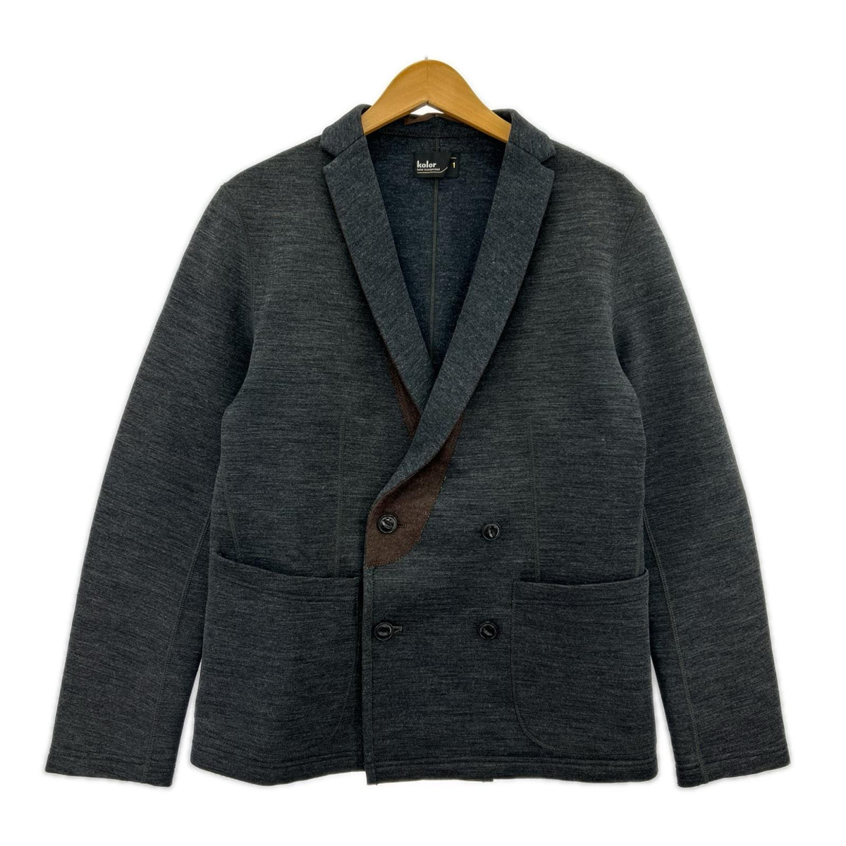 テーラードジャケット 17AW ﾎﾞﾝﾃﾞｨﾝｸﾞﾀﾞﾌﾞﾙｼﾞｬｹｯﾄ 1 ブラック