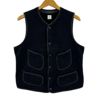 長袖シャツ BEACH CLOTH VEST 40 ネイビー