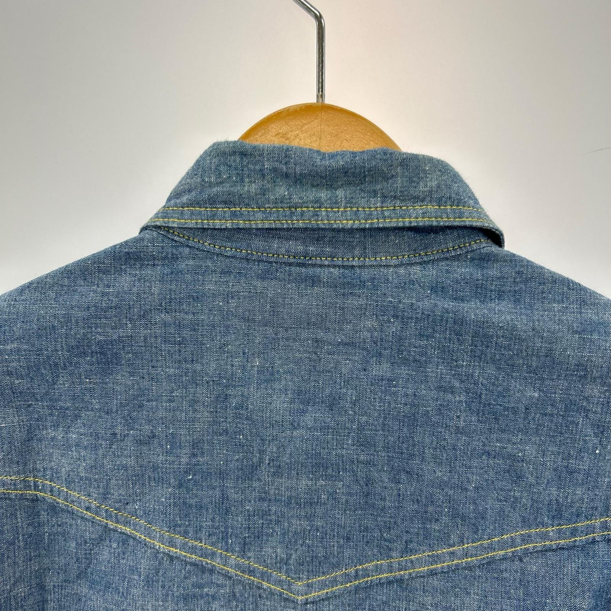 長袖シャツ YCHAI WESTERN SHIRTS S ブルー
