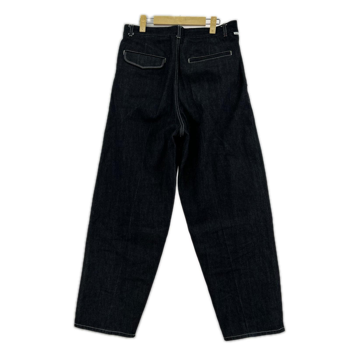 デニムパンツ Selvage Denim Two Tuck Tapered Pant 1 ネイビー