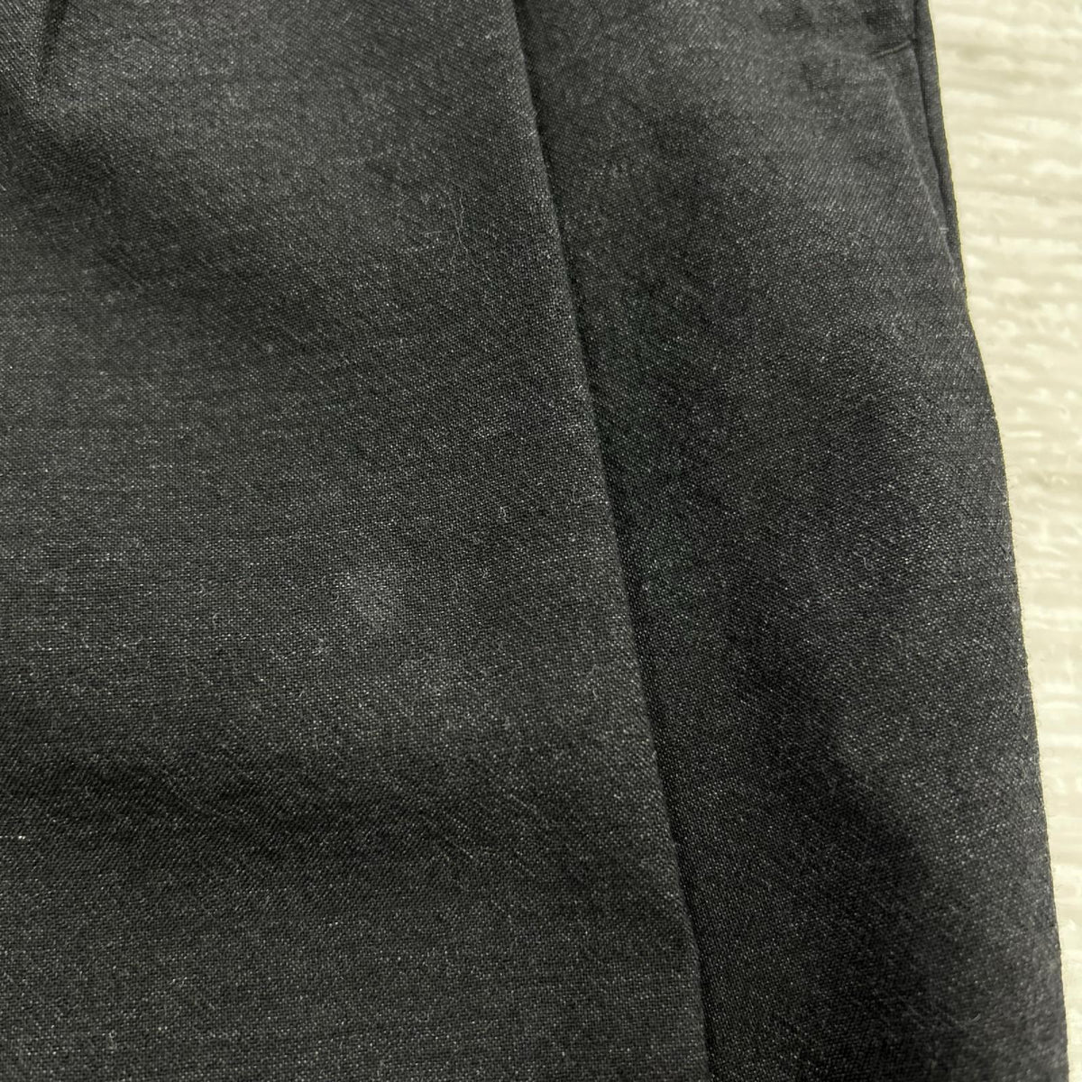 パンツ ｳｰﾙ2ﾀｯｸﾊﾟﾝﾂ BLK 1 ブラック