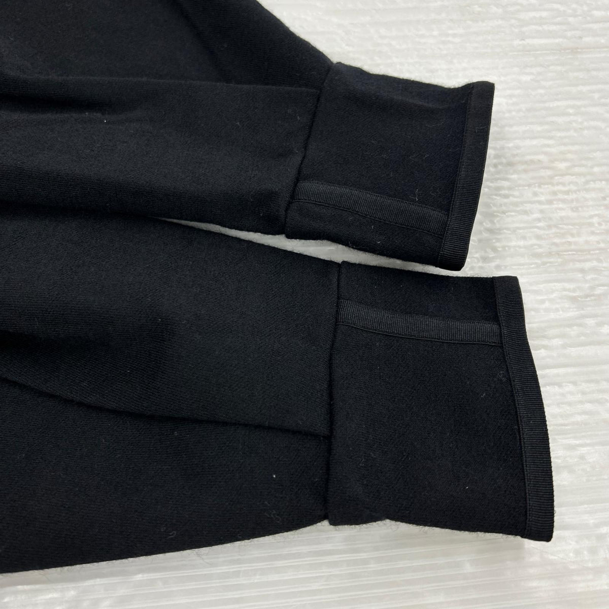 パーカー 23AW HALF ZIP HOODED PULLOVER 46 ブラック