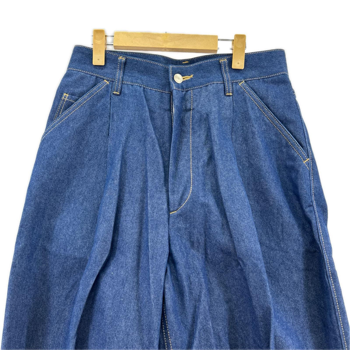 デニムパンツ 23SS KUURA DENIM 46 ブルー