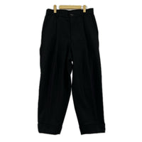 パンツ 23AW THE SLACKS STRAIGHT ブラック