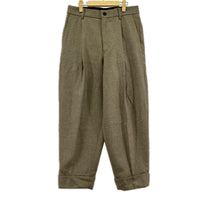パンツ 23AW THE SLACKS STRAIGHT ブラウン