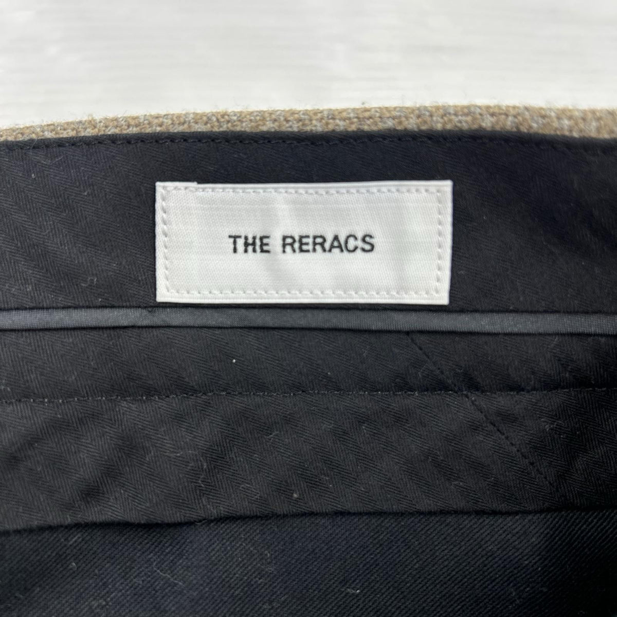 パンツ 23AW THE SLACKS STRAIGHT ブラウン