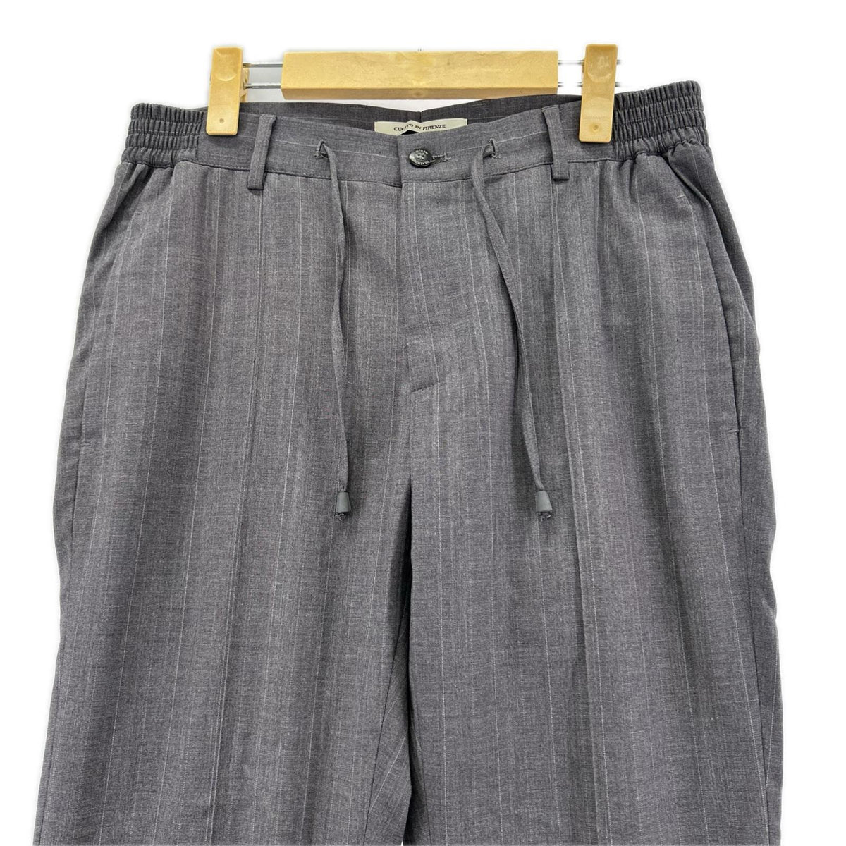 パンツ giabsarcivio/ｽﾗｯｸｽ/ｽﾄﾗｲﾌﾟ/ｸﾞﾚｰ 44 グレー