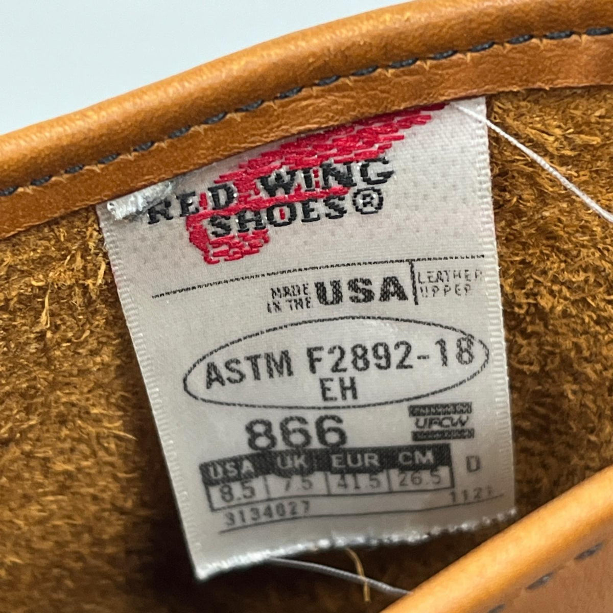 ブーツ 866 ﾍﾟｺｽﾌﾞｰﾂ 26.5cm (US8 1/2 UK8 EU43) ブラウン