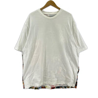 半袖Ｔシャツ 背面ｼﾞｮｰﾀﾞﾝﾌﾟﾘﾝﾄ WHT XL ホワイト