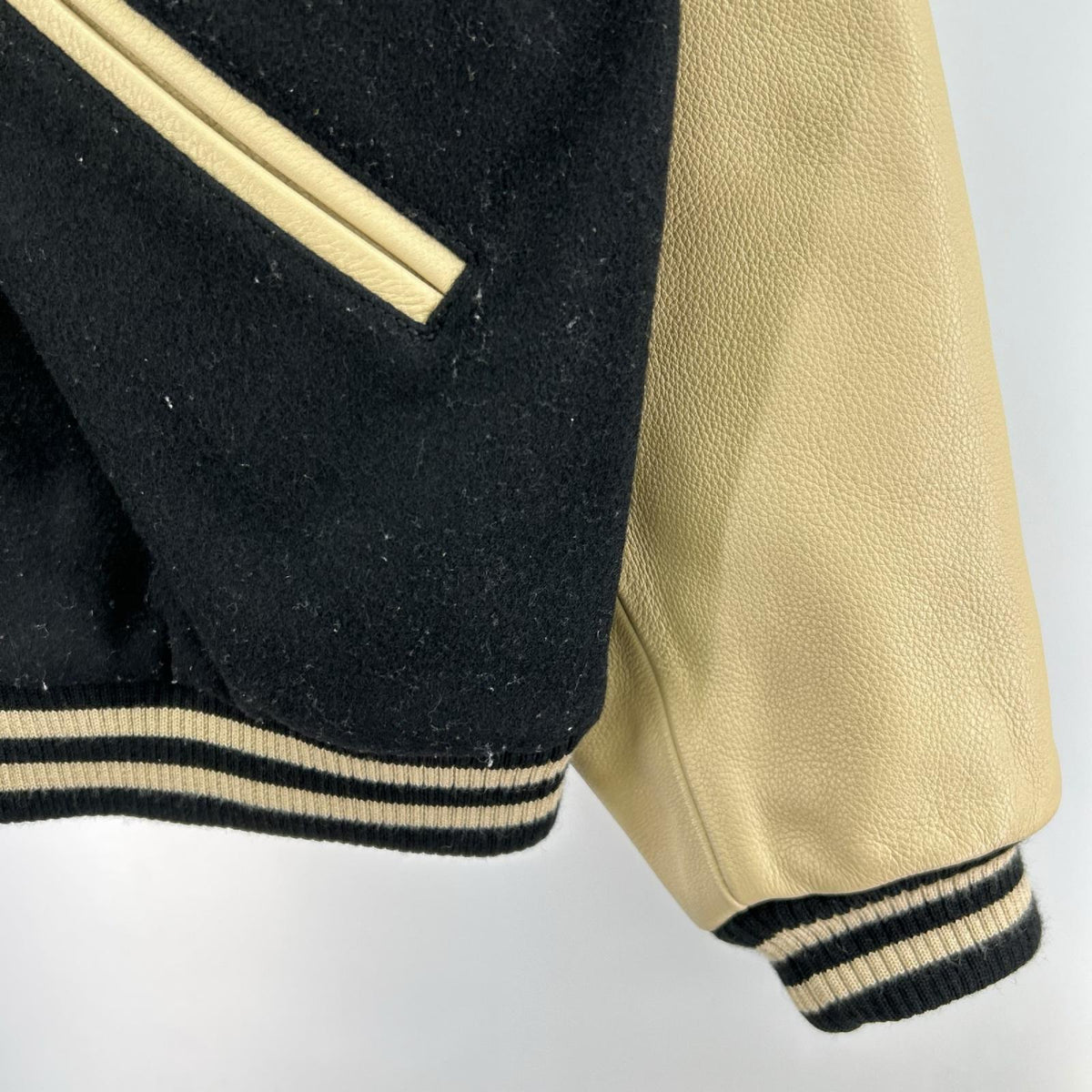 ジャケット 22AW SKOOKUM袖ﾚｻﾞｰｽﾀｼﾞｬﾝ 2 ブラック