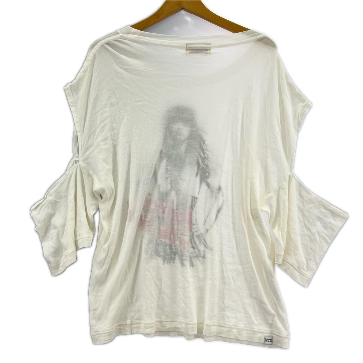 半袖Ｔシャツ HYS IN THE WIND ｵｰﾊﾞｰｻｲｽﾞTｼｬﾂ ﾎﾜｲﾄ フリー ホワイト