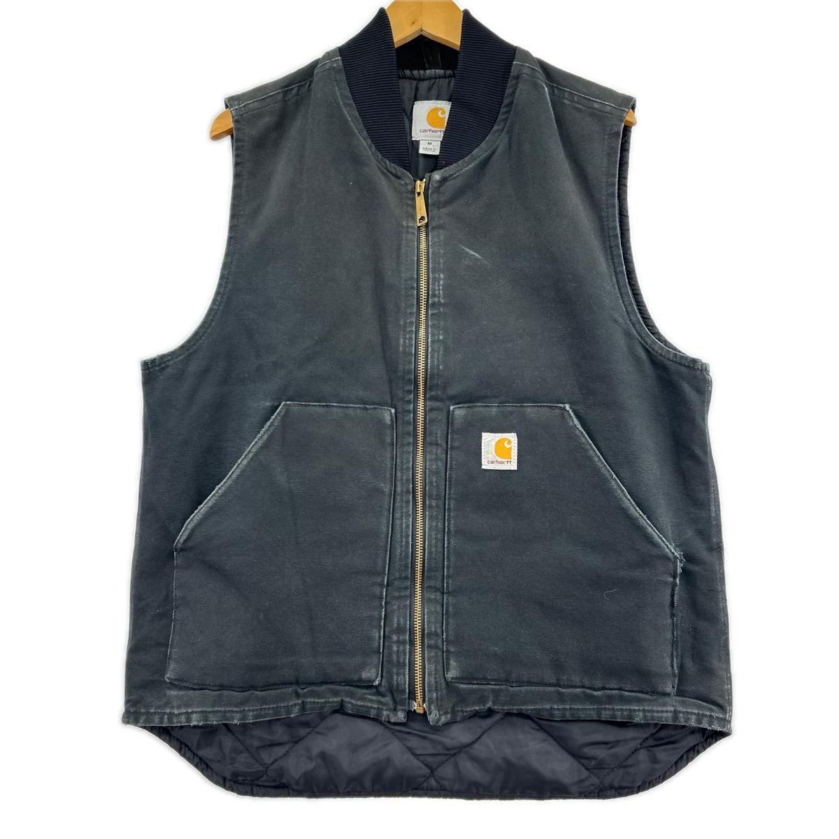 長袖シャツ Carhartt ﾀﾞｯｸﾞﾍﾞｽﾄ 黒 (M) M ブラック