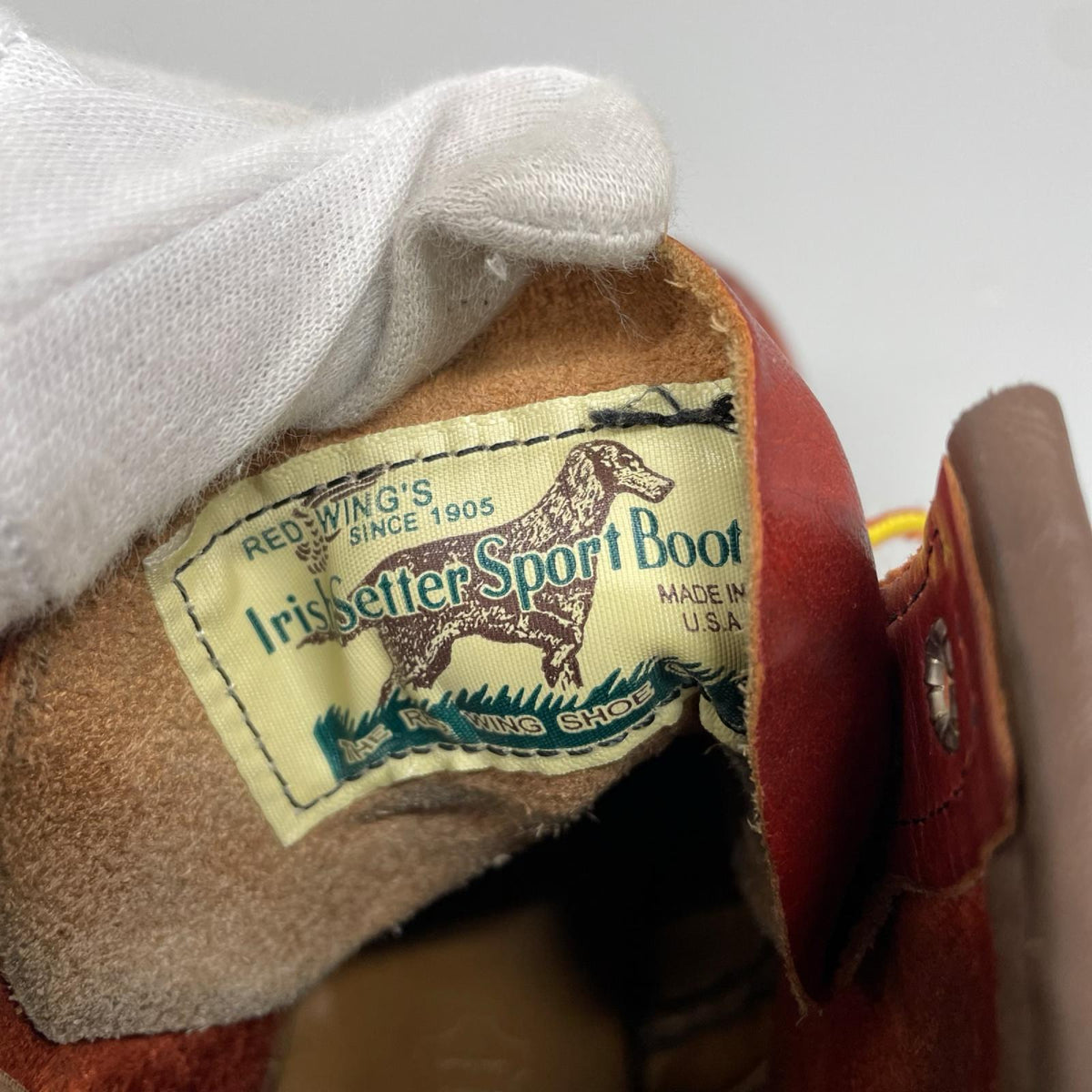 ブーツ RED WING 復刻犬ﾀｸﾞ Irish Setter 8875 (US9D) 27cm (US9 UK8 1/2 EU44) ブラウン