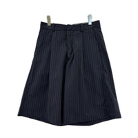 ショートパンツ VIA RELAX SHORT TROUSERS ｽﾄﾗｲﾌﾟ ﾈｲﾋﾞｰ　1 ネイビー