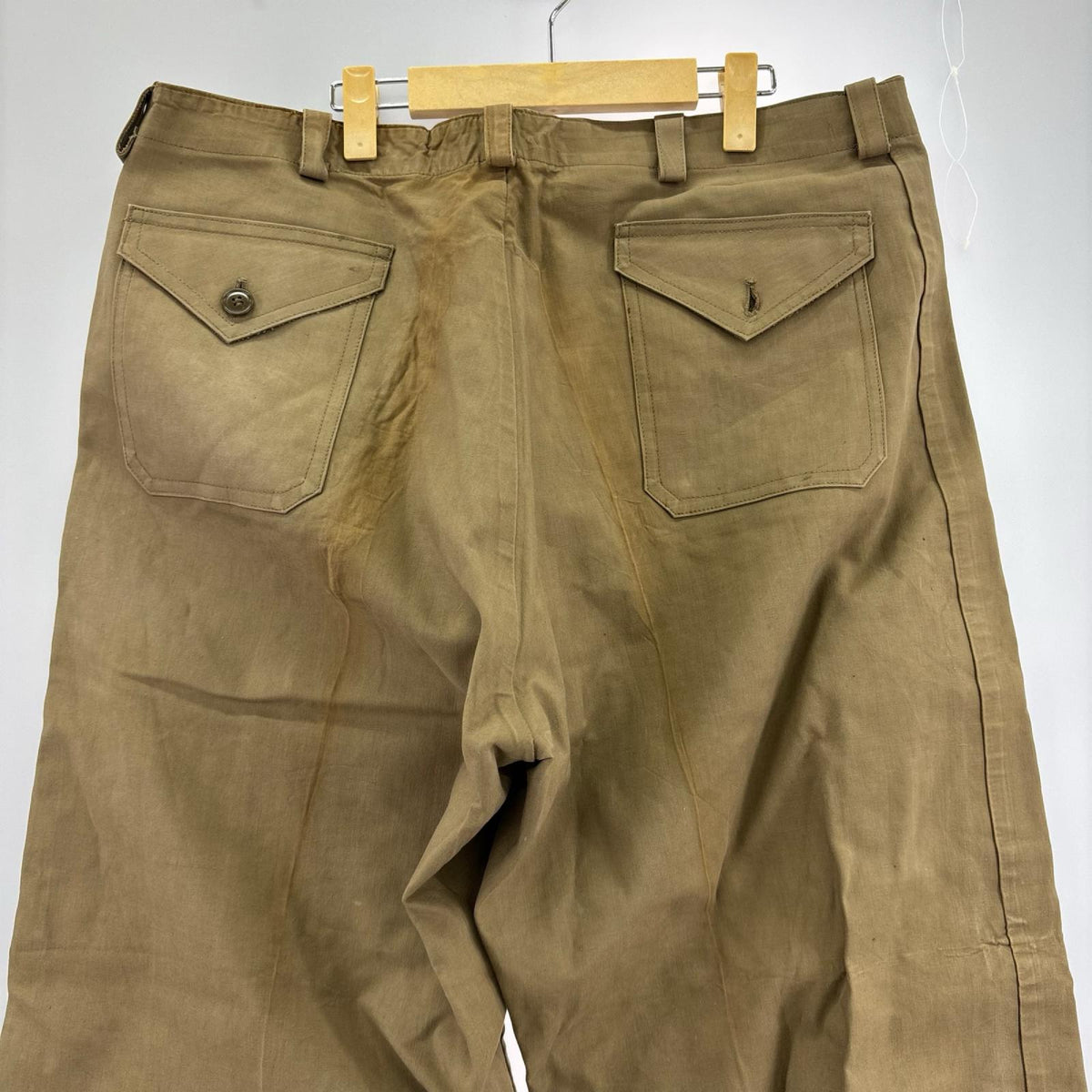 パンツ 60S ｲﾀﾘｱ軍 ﾓｰﾀｰｻｲｸﾙﾊﾟﾝﾂ KHK カーキ