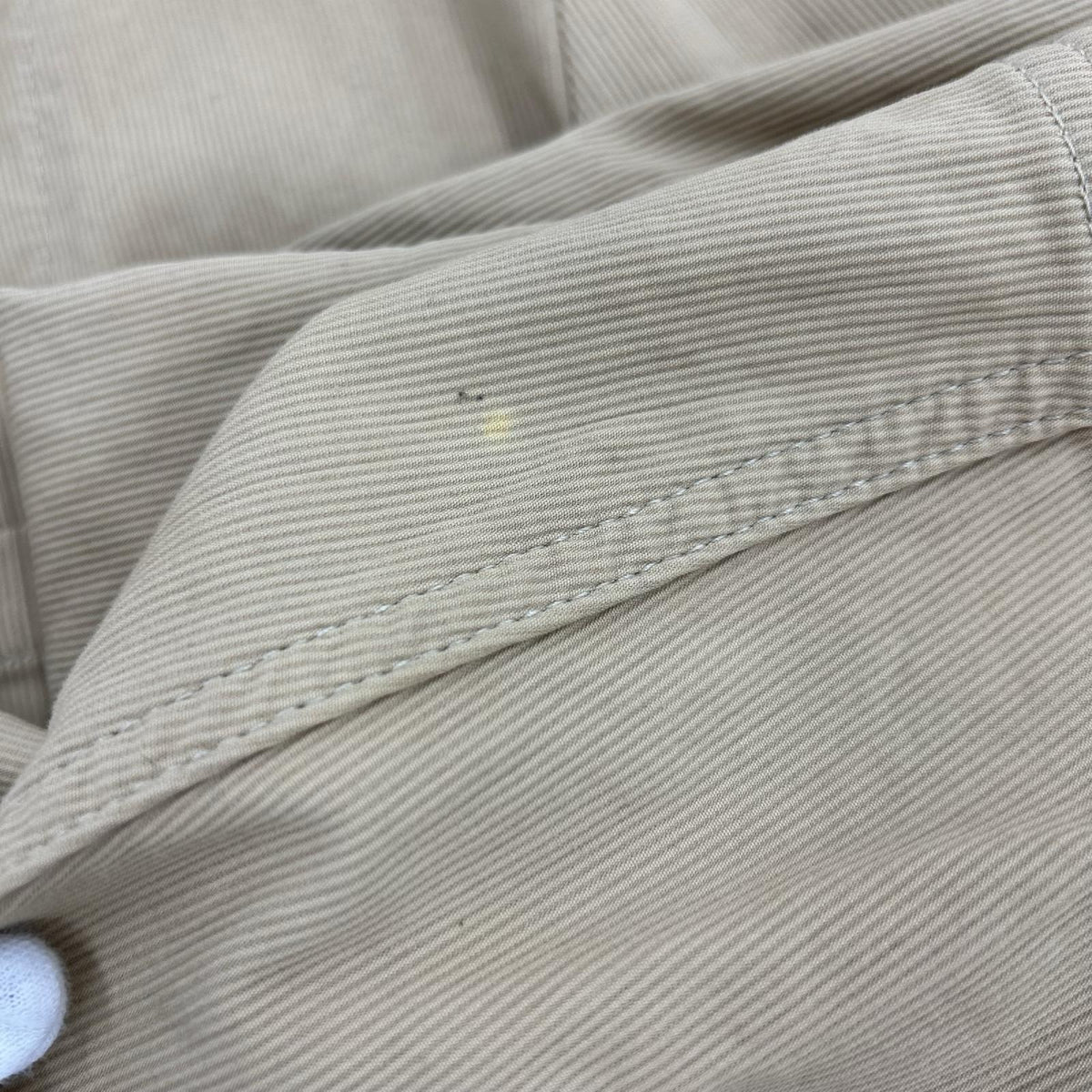 ジャケット VISVIM ACADEMIA BLAZER ﾃｰﾗｰﾄﾞｼﾞｬｹｯﾄ L ベージュ