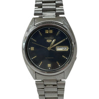 腕時計 SEIKO5 自動巻き ブラック