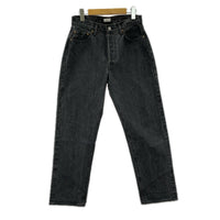 デニムパンツ スビンコットン デニムパンツ 30 ブラック ブラック