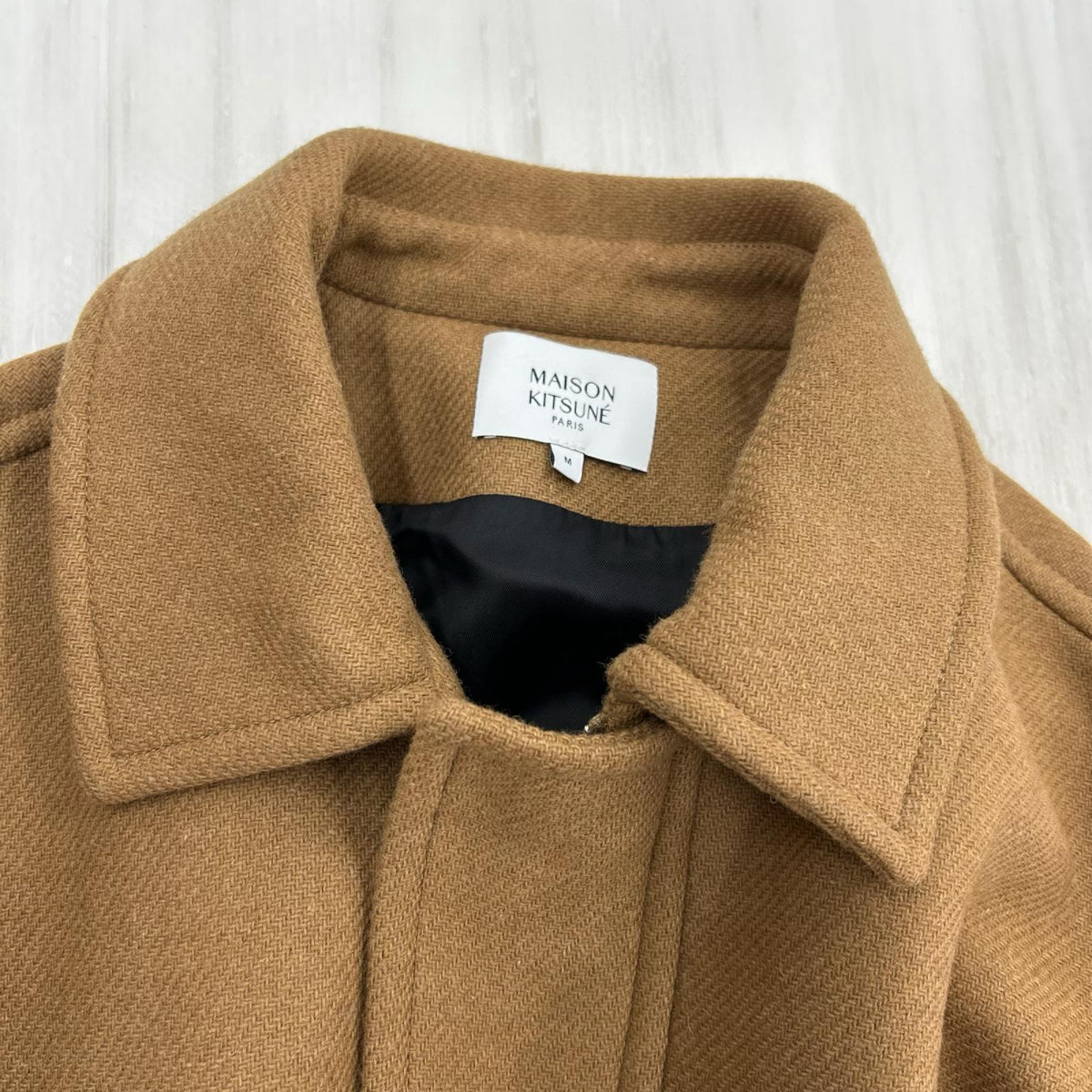ジャケット 24AW ウールボンバージャケット M ベージュ M ベージュ