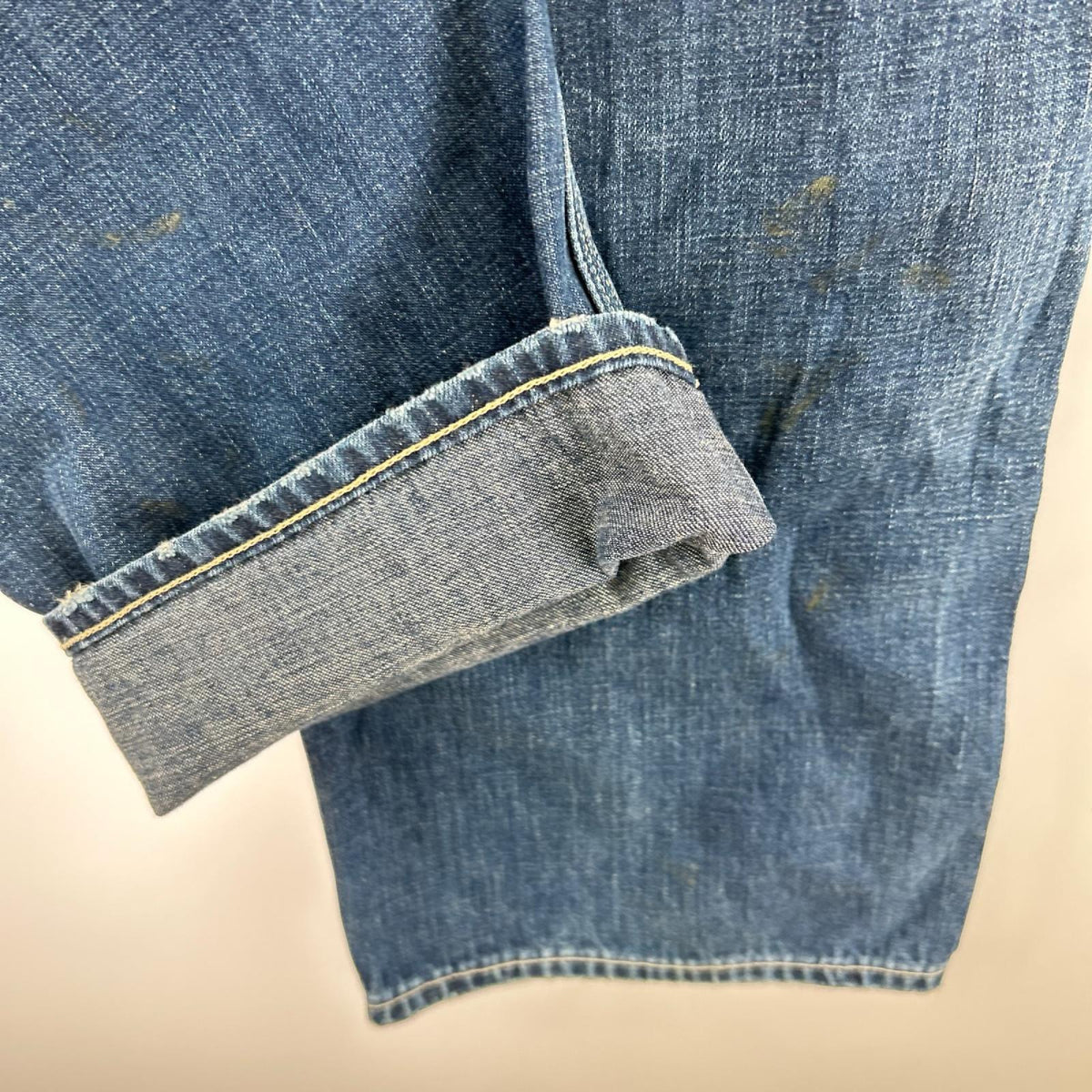 デニムパンツ RRL 月桂樹 ﾃﾞﾆﾑﾍﾟｲﾝﾀｰﾊﾟﾝﾂ 31 ブルー