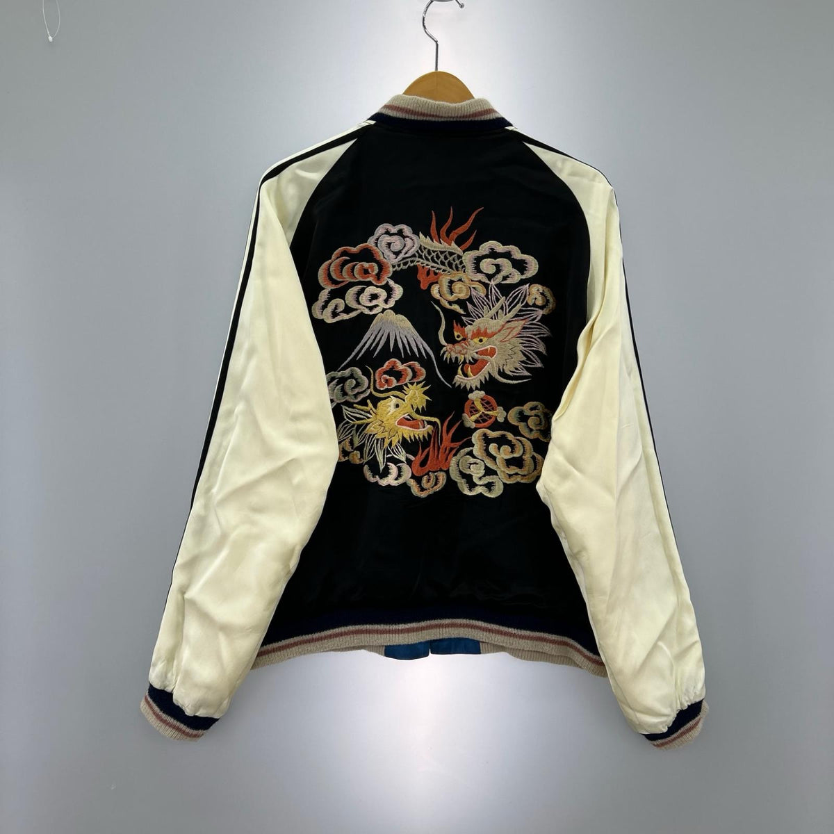 ブルゾン 50s Style Acetate Souvenir Jacket-特大