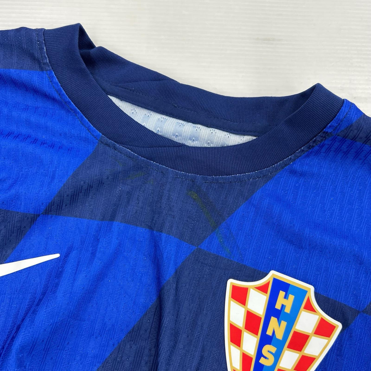 半袖Ｔシャツ NIKE EURO2024 ｸﾛｱﾁｱ代表 ﾕﾆﾌｫｰﾑ XL ﾌﾞﾙｰ