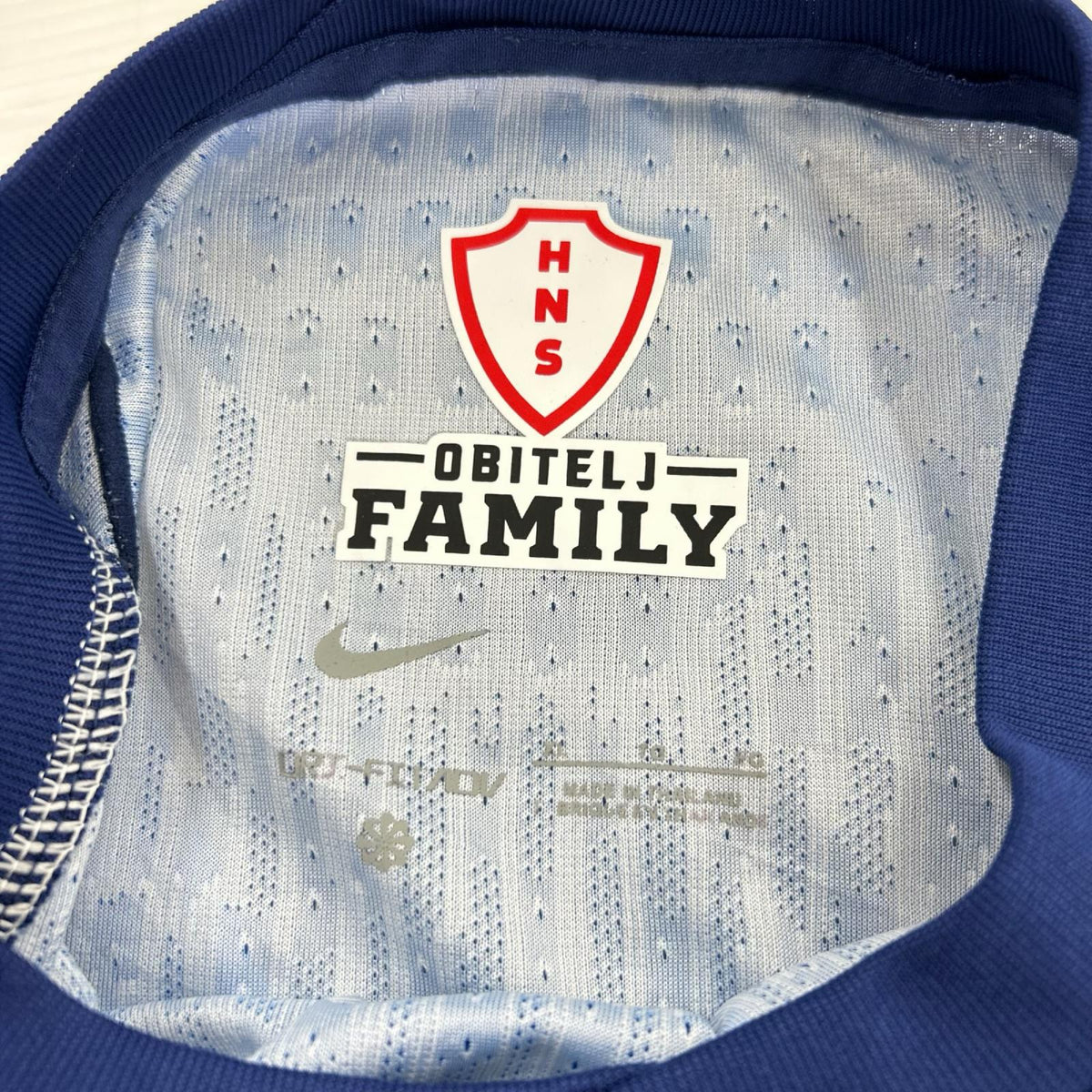 半袖Ｔシャツ NIKE EURO2024 ｸﾛｱﾁｱ代表 ﾕﾆﾌｫｰﾑ XL ﾌﾞﾙｰ